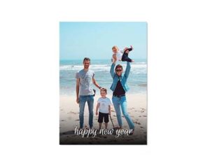 Happy New Year-Portretna voščilnica
