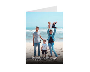 Happy New Year-Portretna voščilnica