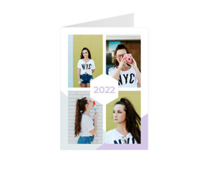 Happy New Year-Portretna voščilnica